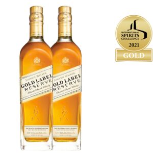 Johnnie Walker Gold Label Reserve Blended Scotch Whisky 2X1L Twinpack