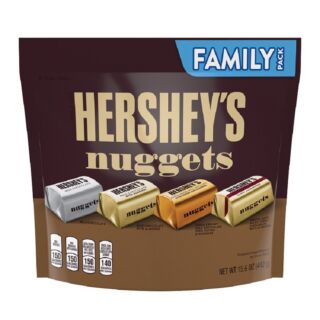 HERSHEY’S NUGGETS Chocolate Assortment Pouch 442g