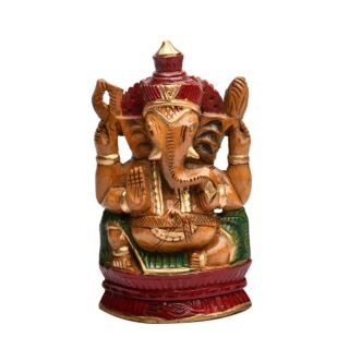 Painting Lord Ganesha 5 inch