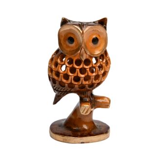 Hand Crafted Owl 4 inch