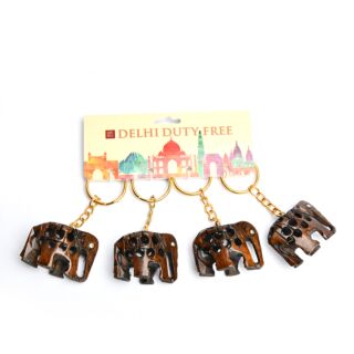 Indian Souvenir Undercut Assorted Elephant Key-chains