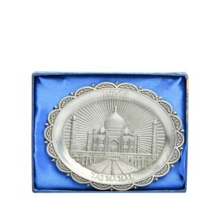 Metal Plate Taj Oval -S/G