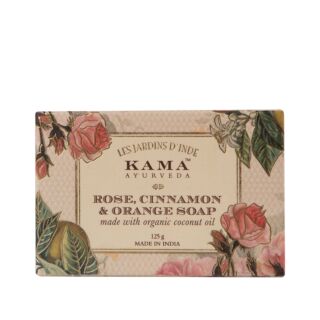 Kama Rose Cinnamon & Orange Soap 125g