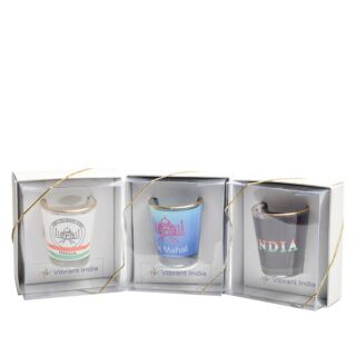 Vibrant India Souvenir Shot Glass Assorted