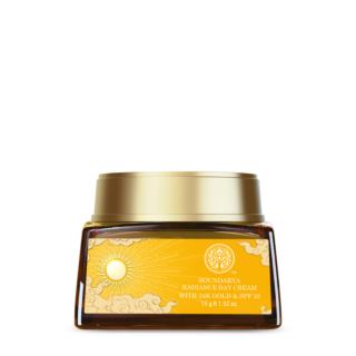 Forest Essentials Travel Size Soundarya Radiance Cream With 24K Gold & SPF 25