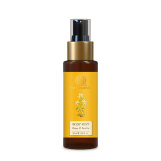 Forest Essentials Travel Size Body Mist Honey & Vanilla Hydrating Body Spray