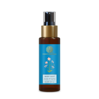 Forest Essentials Travel Size Body Mist Jasmine & Saffron | Hydrating Body Spray