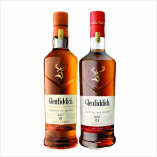 Glenfiddich Vat1 & Vat2 Perpetual Collection 2 X 1L 