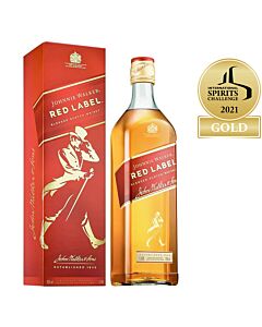 Johnnie Walker Red Label Blended Scotch Whisky 1L