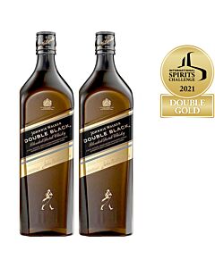 Johnnie Walker Double Black Blended Scotch Whisky 2x1L